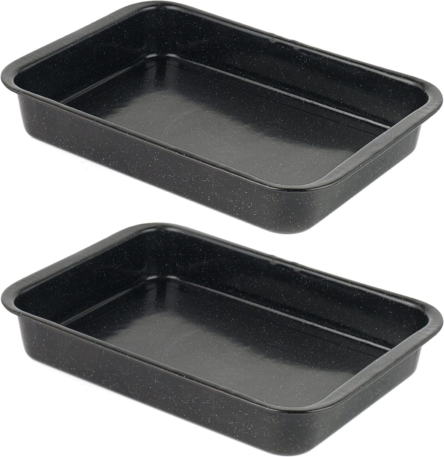 Russell Hobbs CW9161 Romano 34Cm Smaltovaný Bräter - Mit Gitter, Rechteckige Auflaufform Mit Rost, Spülmaschinenfest Ofenform, Grill Auflaufform, Bratform Für Backofen Ofenbeständig Bis 230° Formy a plechy na pečení Stück Shop