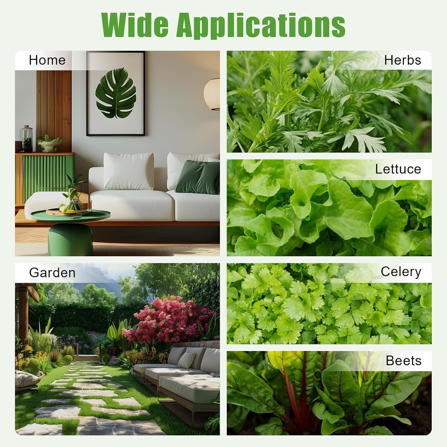 Sada 36 sad pro hydroponické pěstování, 100 × 50 × 30 cm sada pro hydroponické pěstování, systém hydroponického pěstování s vodní pumpou, systémy pro pěstování rostlin bez půdy z PVC-U