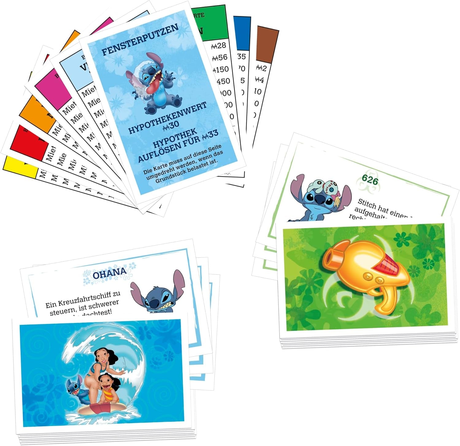 Desková hra Monopoly Disney Stitch Edition - německá verze
