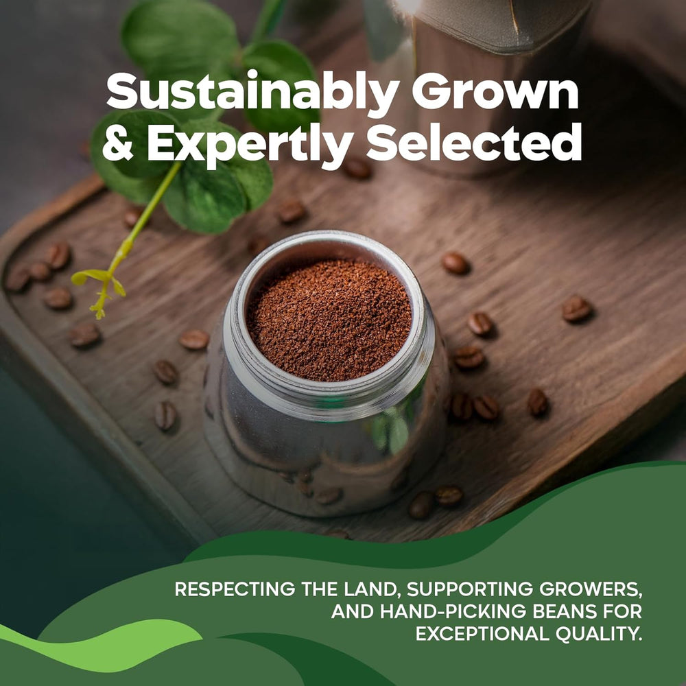 - USDA Organic - ® Cafea Gourmet Sustenabilă (Boabe 500g)