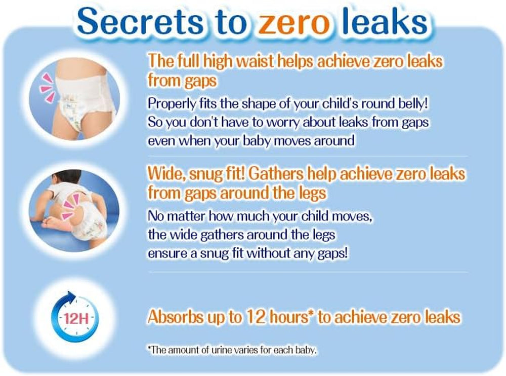 PL Boy (9-14 kg) - Pleny pro kluky - 44 kusů - Velké - Voděodolné - Zvířecí potisk - Bavlna - Bez parabenů