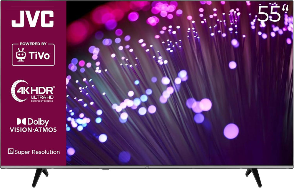 Televizor inteligent JVC de 32 de inci, cu tehnologie TiVo (Full HD, HDR, tuner triplu, 6 luni HD+ inclus) LT-32VF5355W