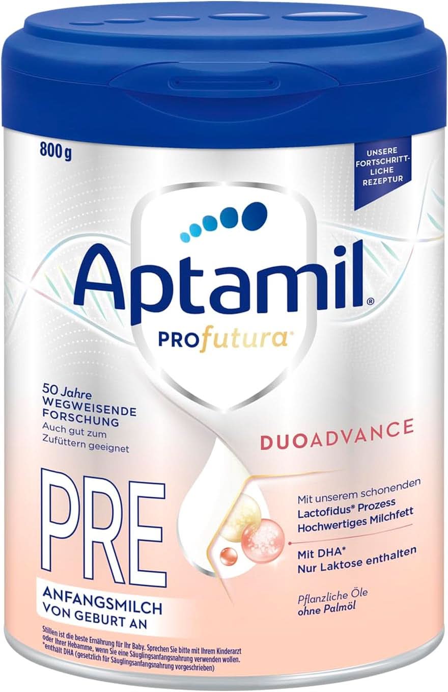 Aptamil Profutura, Lapte praf pentru bebelusi, fara ulei de palmier - 800 grame Mama si Copilul Naty Shop 800 grame Profutura Duoadvance Pre