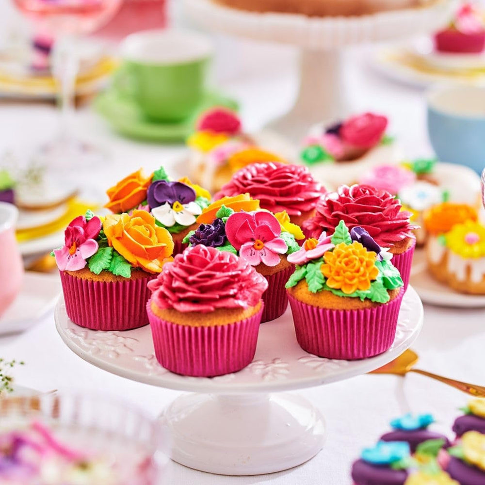 Funcakes Mix Für Buttercreme: Einfach Zu Berübenen, Cremig, Perfekt Zum Dekorieren, Abdecken Und Füllen Von Kuchen, Belag Auf Cupcakes, Halal., 1 kg Směs na pečení a vaření Naty Shop