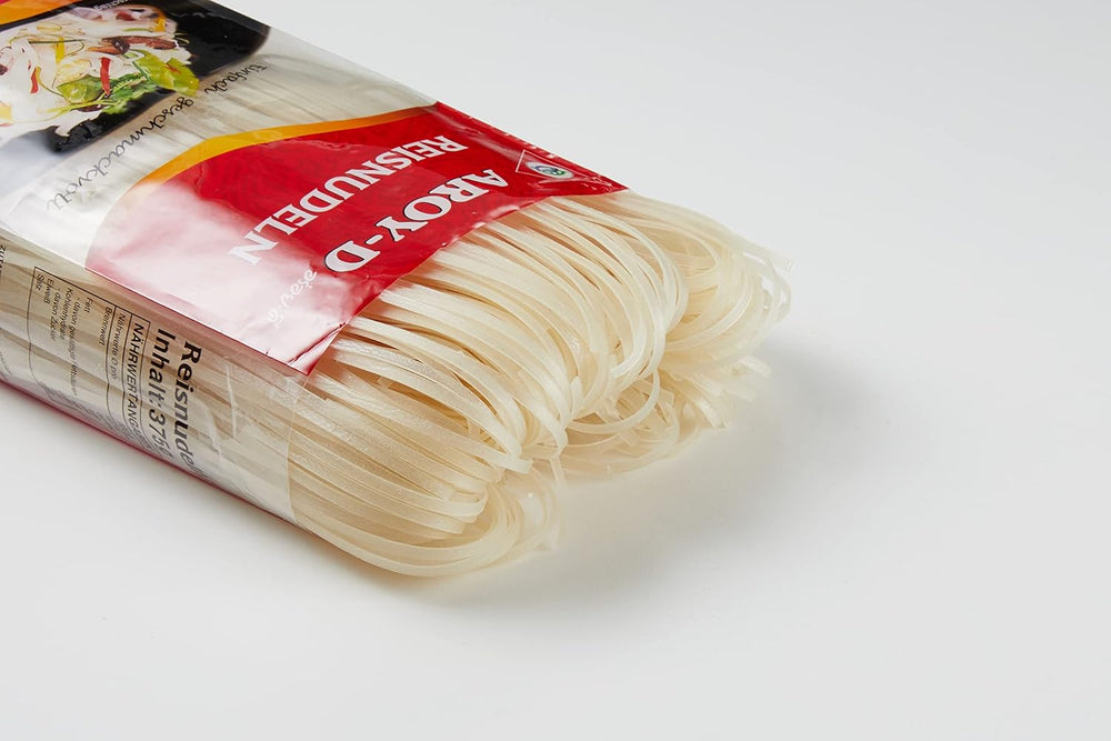 Aroy-D rýžové nudle Bezlepkové 3mm balení (1 balení x 375 g)