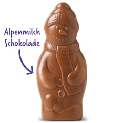 Milka Snowman Alpine Milk - Velké balení čokoládových figurek sněhuláků ve 3 modelech - 24 x 50 g