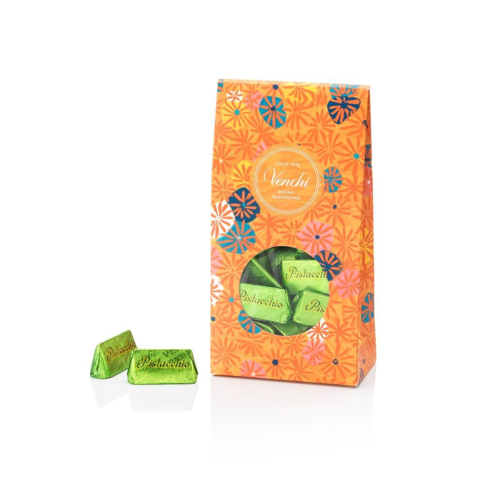 Venchi, Murrine Collection – Dárková kazeta s různými pistáciovými pralinkami, 300 gramů Čokoládové bonbony Naty Shop Výchozí název