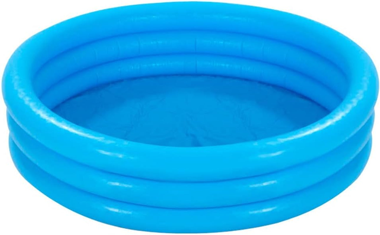 Intex 59416NP - Křišťálově modrý nafukovací bazén, vinyl, vícebarevný, 114x25 cm