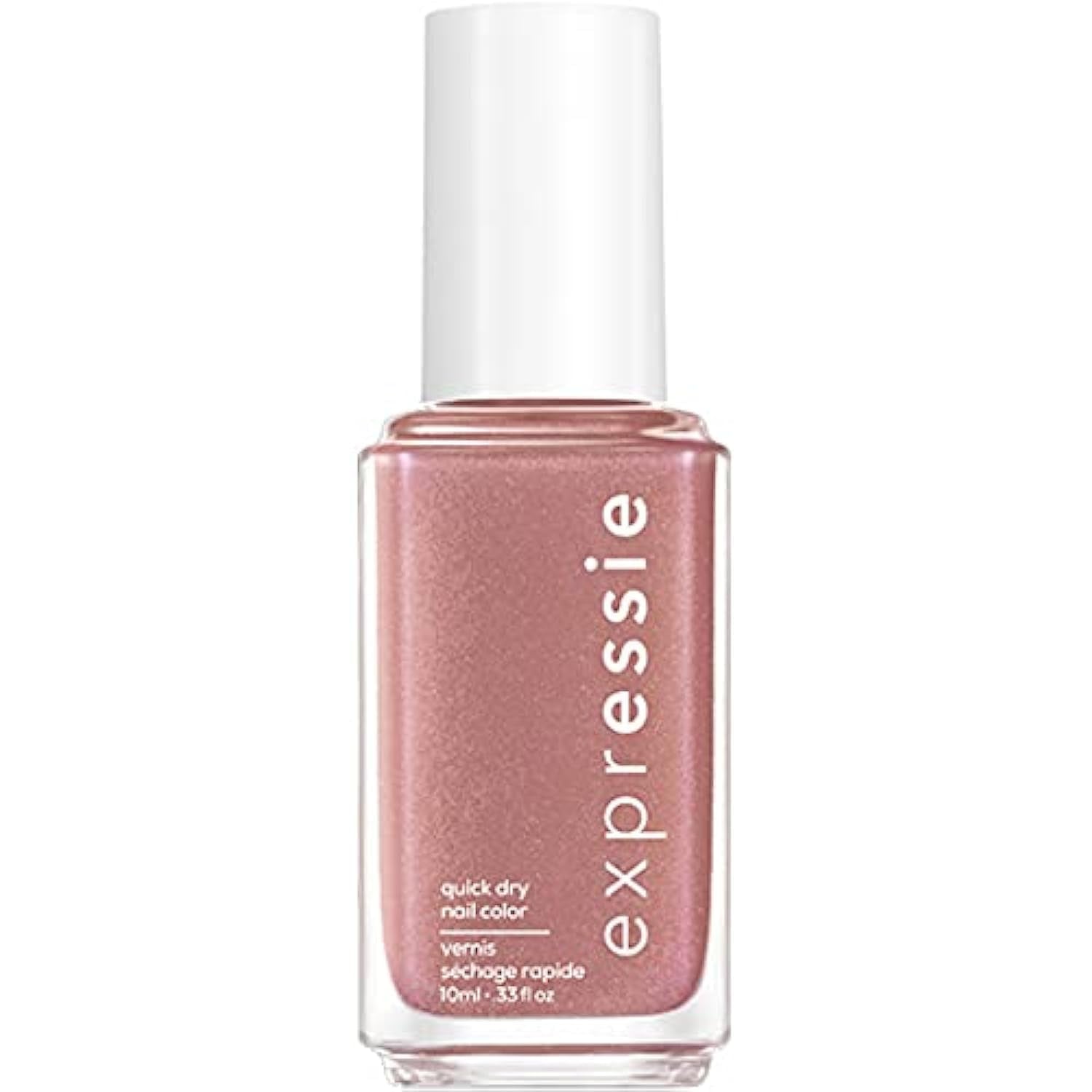 Essie rychleschnoucí lak na nehty "expression", no. 270 misfit right in, metalické, veganské složení, 10 ml