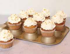 Zenker, forma na muffiny průměr Ø 7 cm, MOJAVE GOLD Formy a plechy na pečení Naty Shop