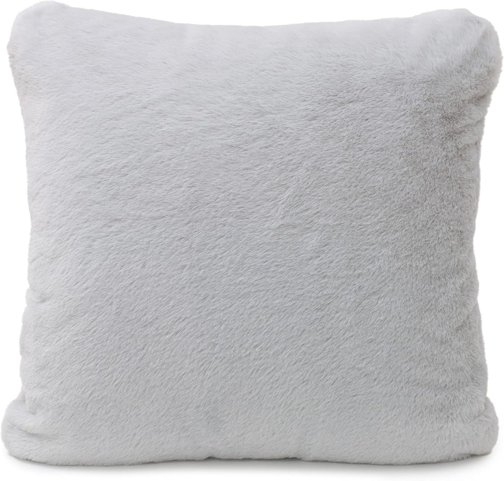 Gözze - Pohodlný povlak na polštář, Merino Feeling, 50X50 cm - Tmavě zelená Postele a přikrývky Besuche den Gözze-Store stříbrná