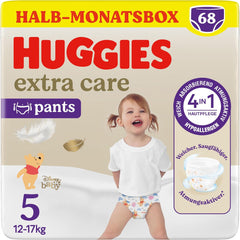 Kalhoty Huggies Extra Care Pants Disney Design Velikost 5 68 Plenky (2x34) Půlměsíční krabice