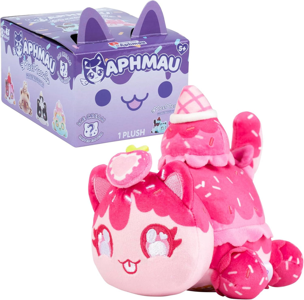 Aphmau - 15 cm Mystery Meemeows Plush - Ice Cream Akční figurky Naty Shop
