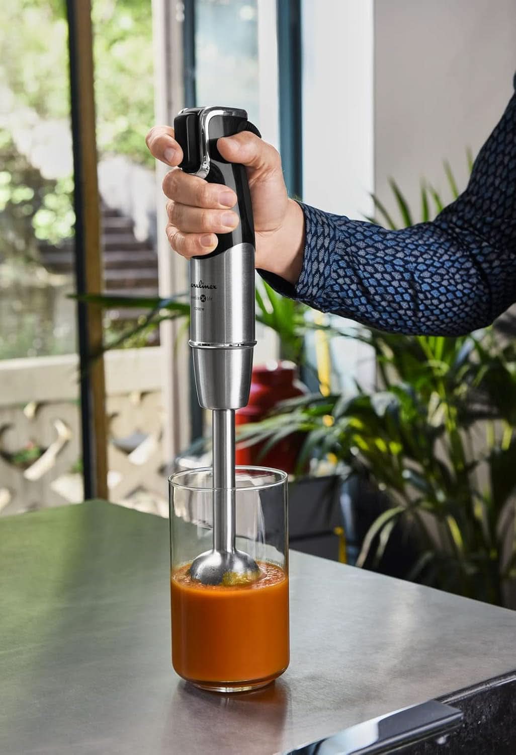 Infinyforce Pro Standmixer 1200W, Hochleistungsklingen, Schnelle Ergebnisse, Ergonomische Geschwindigkeitregelung, Geschwindigkeitregelung, Abnehmbare Spülmaschinenfeste Teile DD95JD10 Kitchen Naty Shop