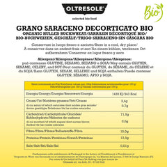 - Organic Buchweizen geschält 5 Kg - Getreide, nict wärmebehandelt, aus biologischem Anbau, Convenience Package