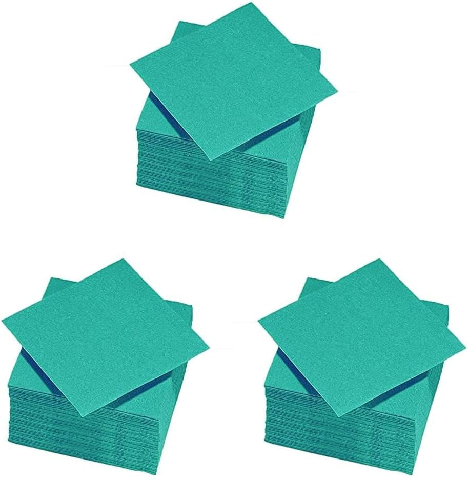 - Șervețele de hârtie Tex Touch - Culoare roz - Șervețele certificate Fsc® - Reciclabile și biodegradabile - Pachet de 50 șervețele roz dimensiune 24 X 24 Cm