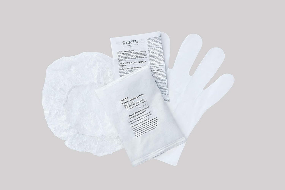 SANTE Natural Cosmetics Plant Hair Colour Powder, Natural Red, 100 g (1 pachet) Vopsea pentru par Naty Shop