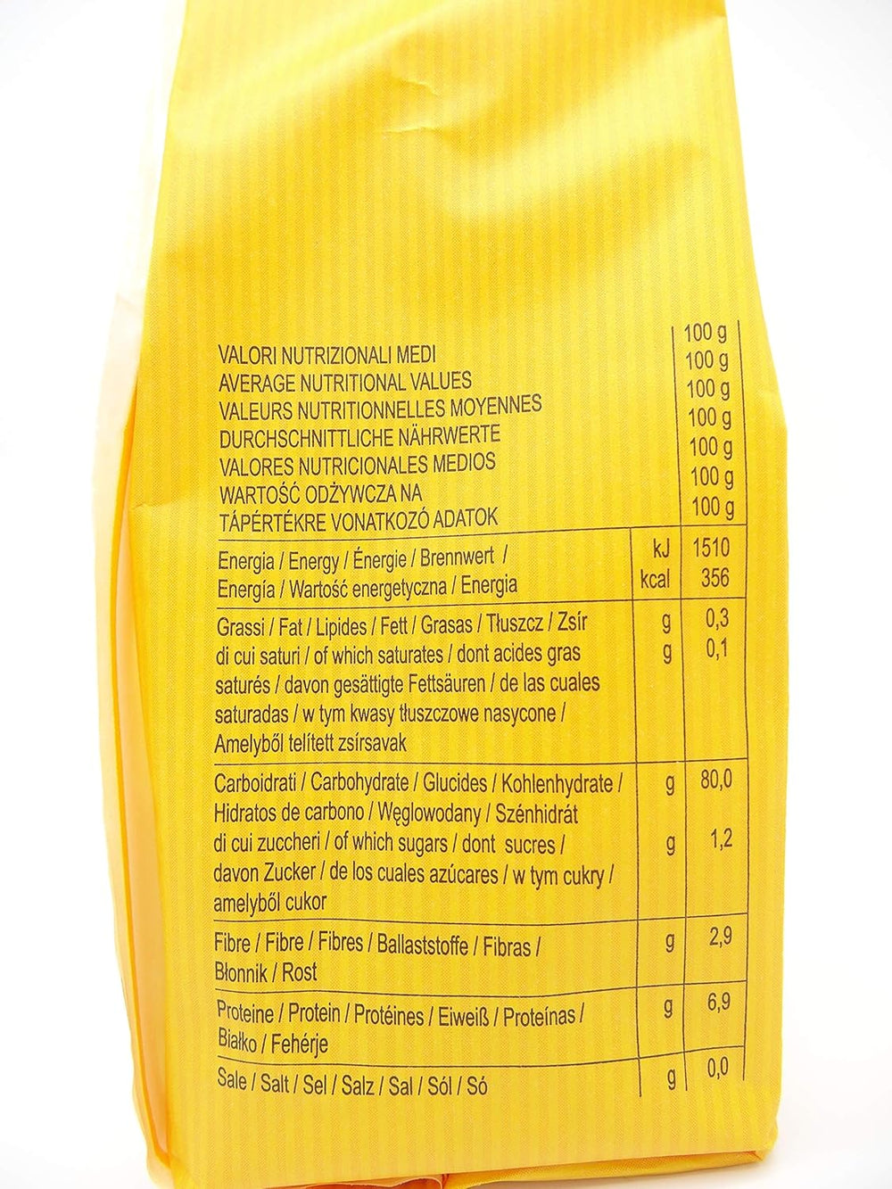 Dialsi těstoviny ve tvaru hvězdy, bezlepkové kukuřičné a rýžové těstoviny, bronzové, 100% italské suroviny, bez přísad, uvařené za 8-9 minut, balení 300g