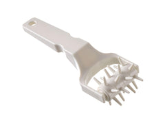 HENDI Stipproller, Stippwalzse, Teigigel, Teig Gitterschneider, für saftige Kuchen- und Gebäckböden sowie Pizzateig, 77x210mm, Polypropylen