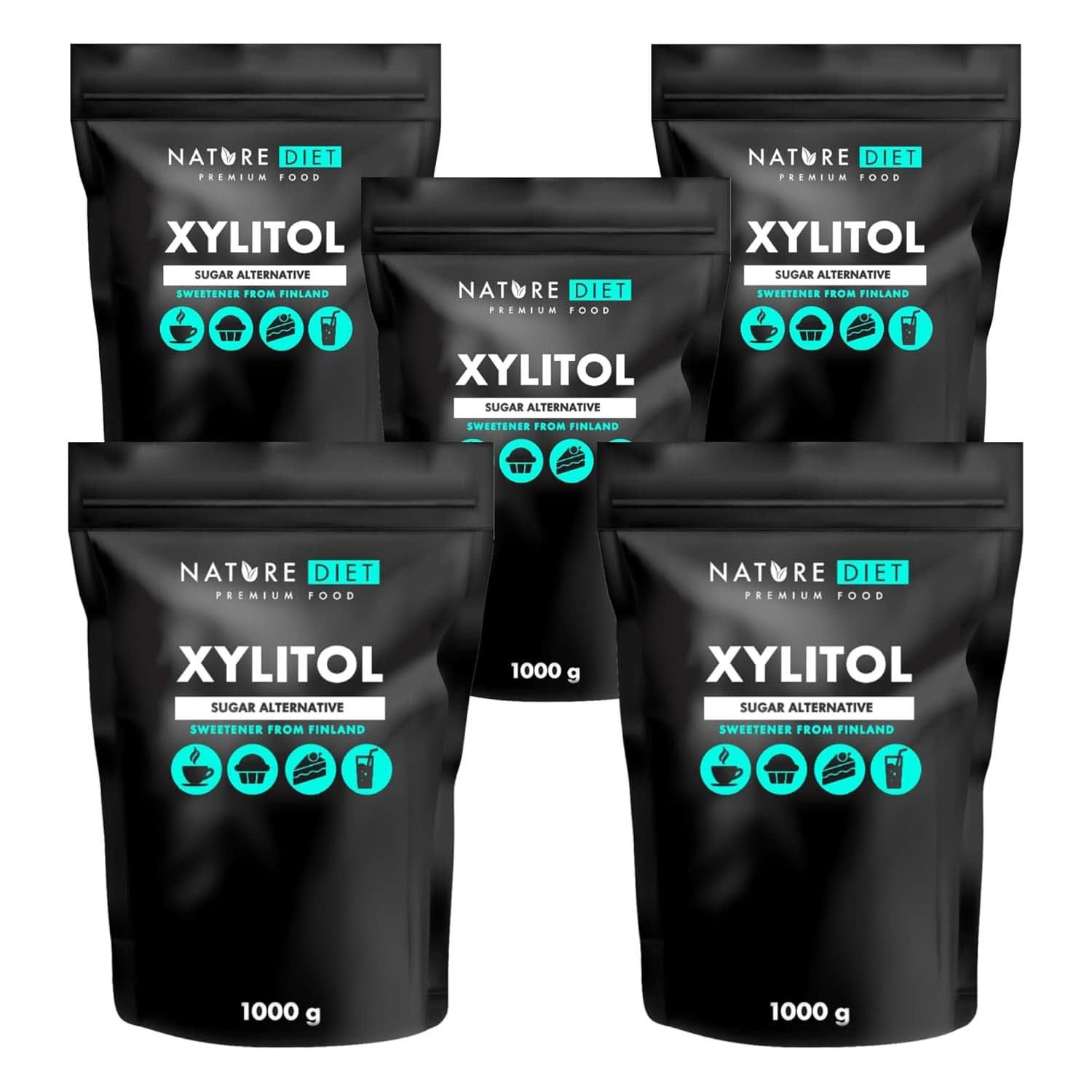 Nature Diet Xylitol, 1 kg sladidel Naty Shop