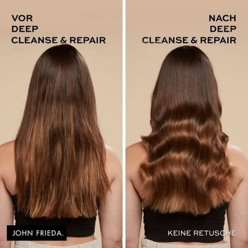 John Frieda, reparační šampon pro poškozené vlasy Detox+Repair, 250 ml Sprcha a vana Naty Shop