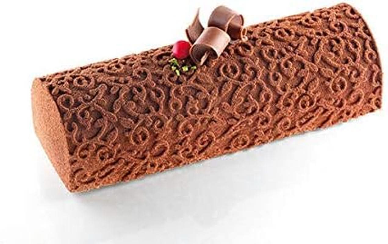 Silikomart Arabesque, Naty Shop Kitchen Podložka na pečení vánočního dortu