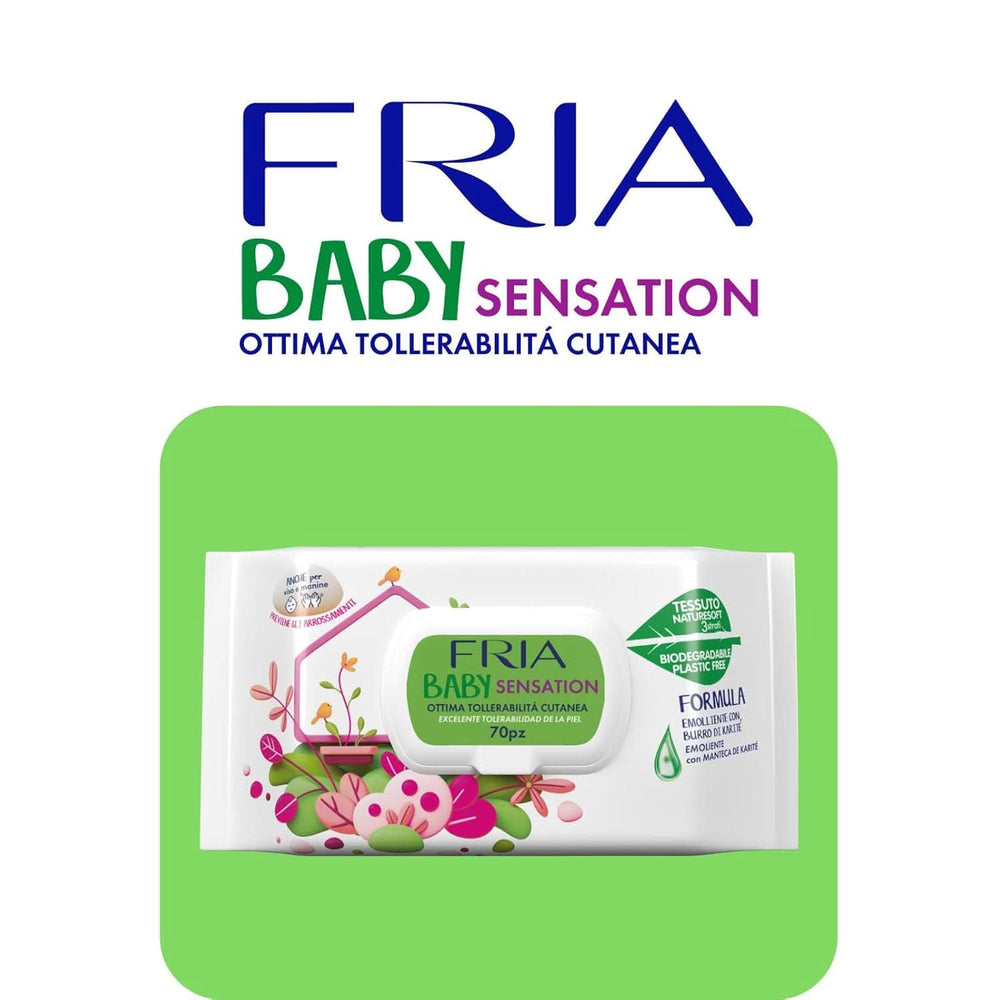 Baby Sensatios s víčkem, 72 ubrousků Baby Wet Wipes Naty Shop