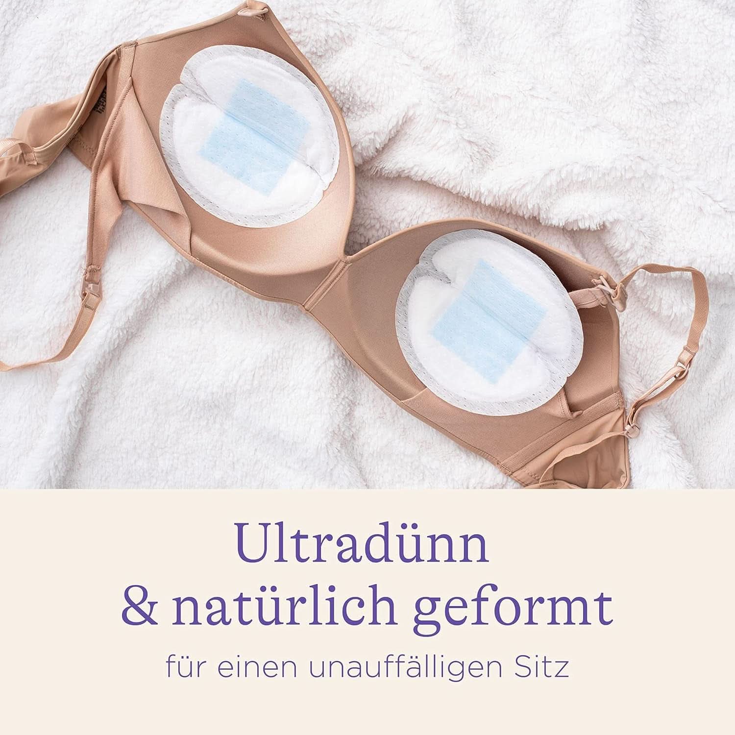 Lansinoh Stilleinlagen Blue Lock, 60 Stück Příslušenství pro potraviny a kojení Bebe Naty Shop