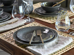 CreaTable, 21627, seria Orient Mandala, set de veselă cu 18 piese, set de farfurii din porțelan, potrivit pentru mașina de spălat vase și cuptorul cu microunde, fabricat în Europa