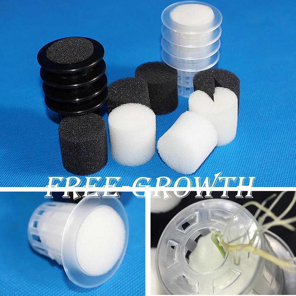 50 ks 32*30mm hydroponické houby Rockwool množení Hydroponický systém množení houba Blok sazenic houby skleníkový hydroponický systém pro pěstování sazenic zeleniny a květin