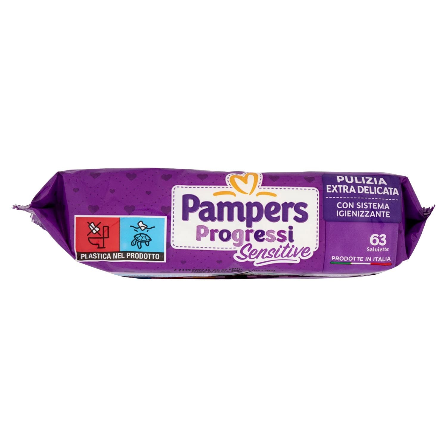 Vlhčené ubrousky PAMPERS Sensen, náhradní balení 56