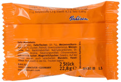 Brandt Hobbits Crunchy - 2 pachete - Cutie de catering cu 60 de pachete - Biscuiți integrali cu conținut ridicat de fibre și fulgi de ovăz (60 x 22,8 g)