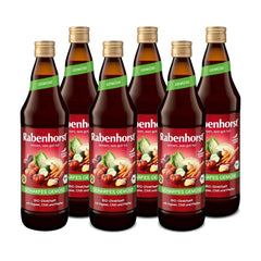 RABENHORST (6 x 700 ml) - Vysoce kvalitní zeleninová šťáva z různých druhů zeleniny s intenzivní kořenitou chutí Nealkoholické nápoje Naty Shop