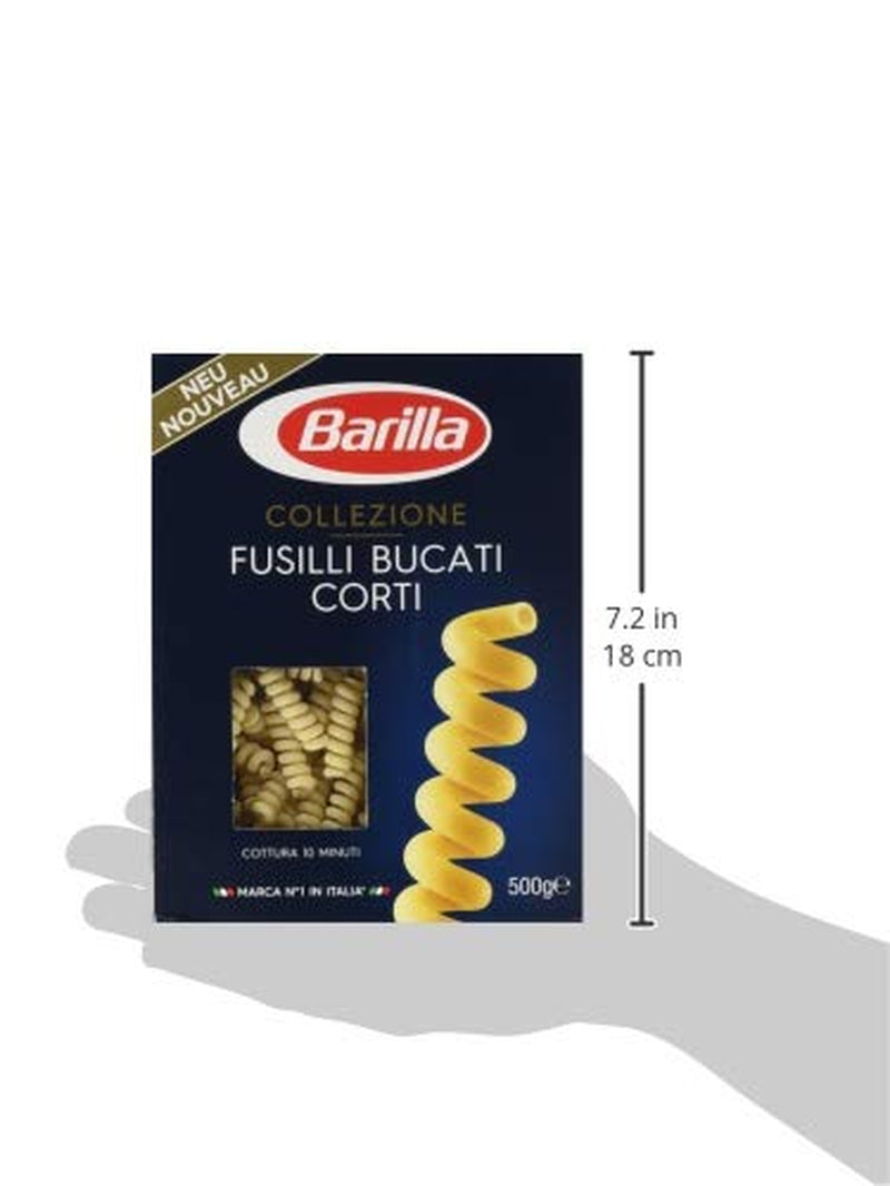 Těstoviny Barilla Collezione Fusilli krátké kousky, (1 x 500 g)