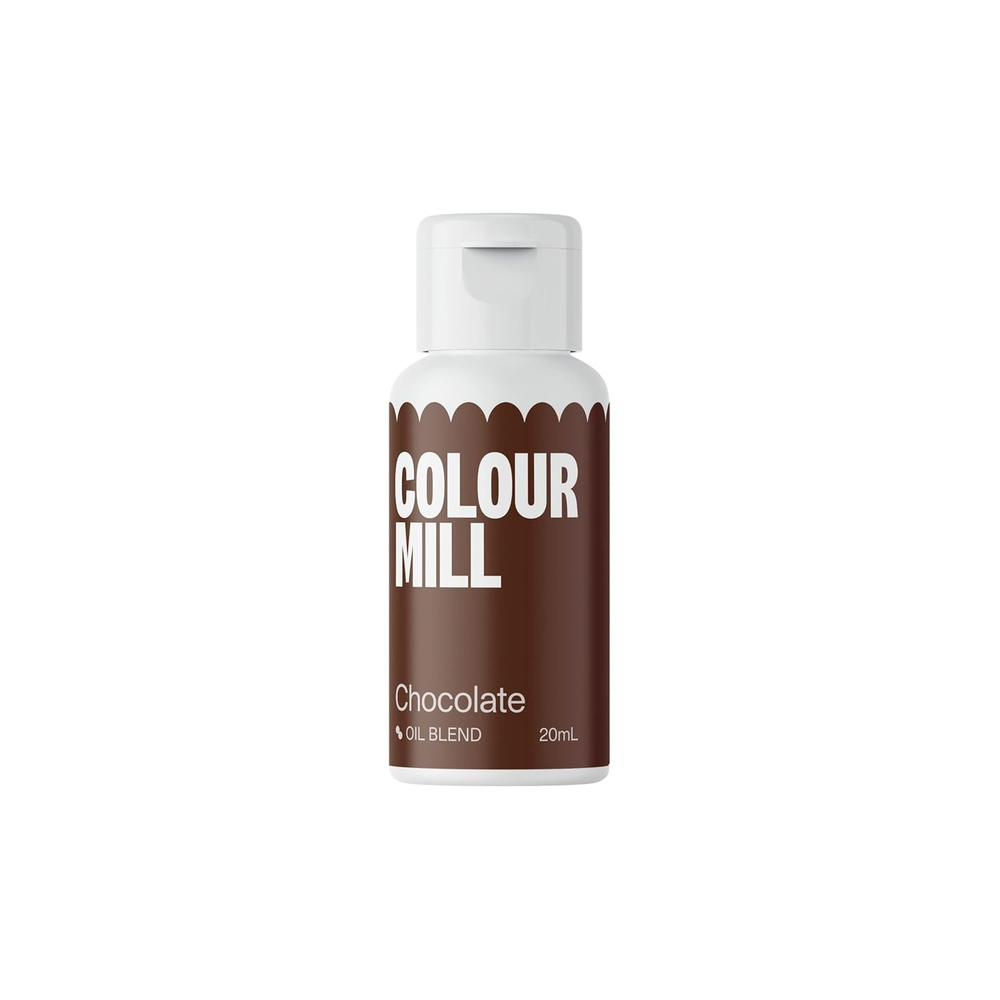 Potravinářské barvivo na bázi oleje Oil Blend, 20 ml Naty Shop Chocolate 20 ml