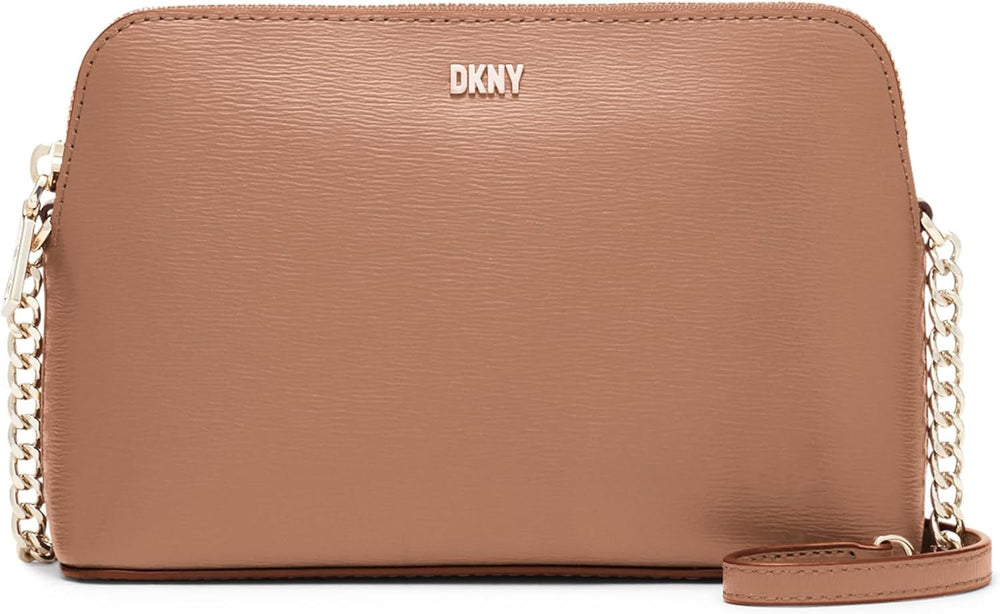 Crossbody Bryant pentru femei DKNY, caju, o mărime UE Genti Femei Naty Shop Titlu implicit