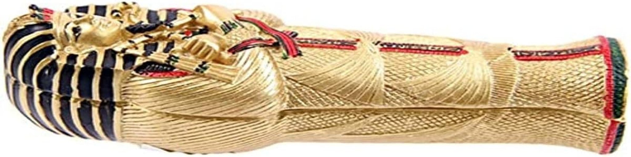 Cutie de aur egipteană Tutankhamon Sarcophagus Trinket Box cu mumie ES45 Statuete si sculpturi Naty Shop Aur egiptean Tutankhamon Sarcofagul Trinket Box cu mumie