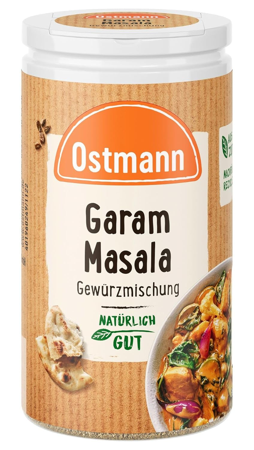 Ostmann Gewürze - Garam Masala Gewürzmischung | Nachfüllbare & recyklovatelné balení | 30 g in der Streudose