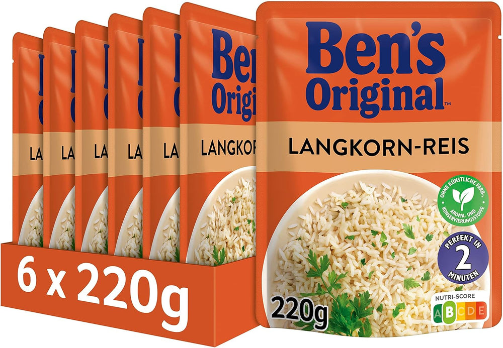 BEN'S ORIGINAL™ Express Basmati rýže 6 x 220 g