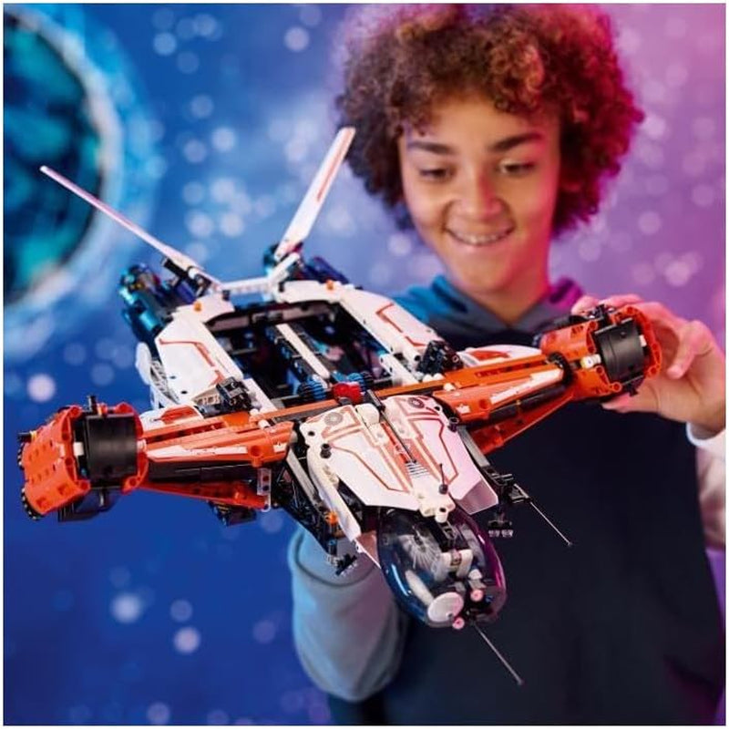 LEGO Technic Vtol Space Transporter LT81, Vesmírná stavebnice, Vesmírná hračka, Vesmírná loď, Hrací sada Mini Rover, Dárek pro chlapce a dívky starší 10 let 42181 Stavebnice Besuche den LEGO-Store