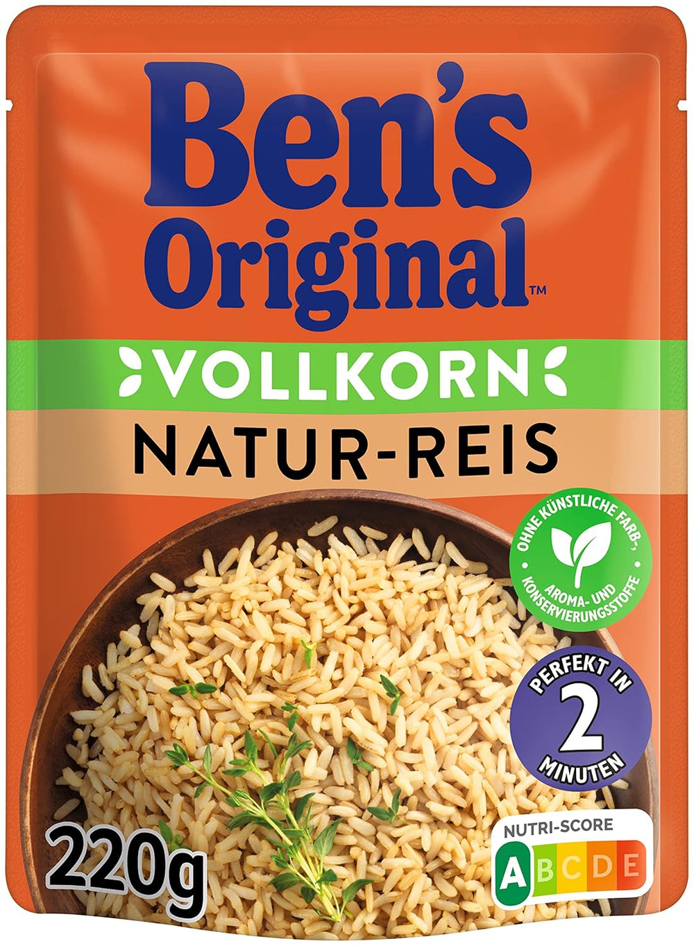 BEN'S ORIGINAL™ natural expresní rýže 6 x 220 g