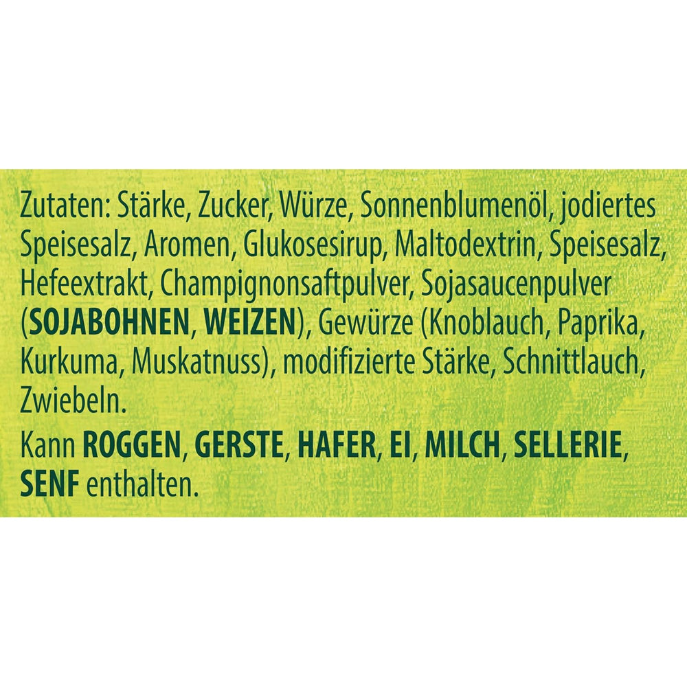 Knorr Fix Vegane Carbonara für eine leckere vegane Pasta ohne geschmacksverstärkende Zusatzstoffe 2 Porce
