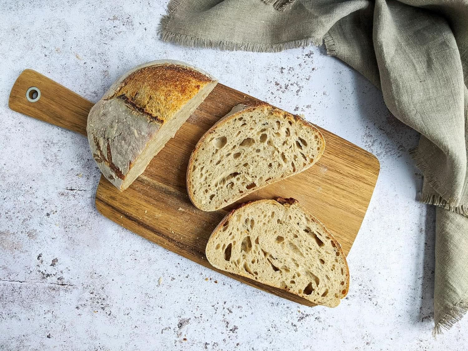 RUF Rye Sourdough Liquid, tekutý extrakt na chlebové těsto a rohlíky, Kvásek, žitný a celozrnný chléb, 170 gramů Kitchen Naty Shop