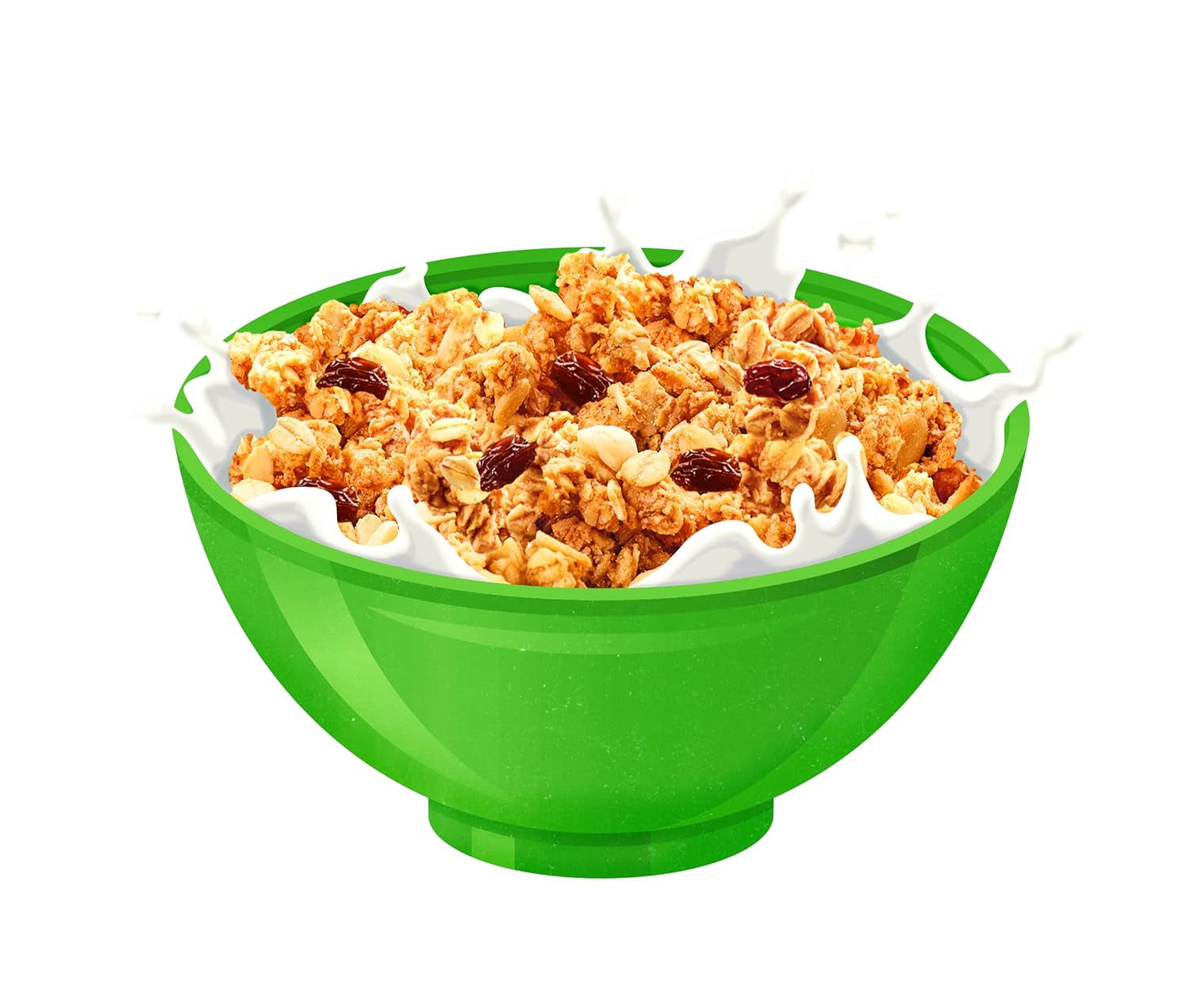 Oetker Vitalis klasické křupavé müsli: velké balení křupavého snídaňového müsli s rozinkami, 1 balení, 1,5 kg