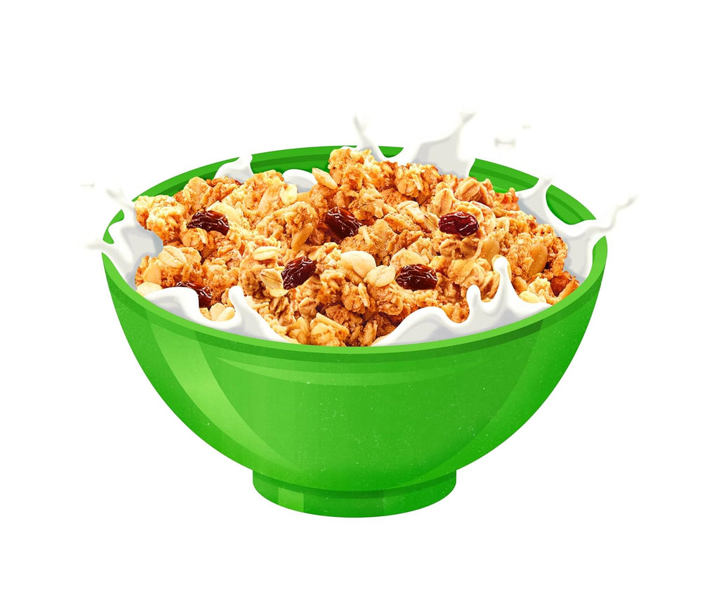 Oetker Vitalis klasické křupavé müsli: velké balení křupavého snídaňového müsli s rozinkami, 1 balení, 1,5 kg