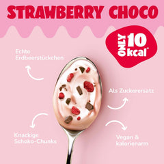 Ahead Flavour Powder, Jahodová čokoláda 250 gramů, 83 porcí Příchutě Naty Shop