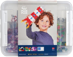 Plus-Plus 9603406 Kreativ-Bausteine ​​​​Box, Geniales Konstruktionsspielzeug, 2400 Teile