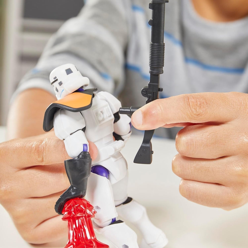 Star Wars Mixmashers Stormtrooper Přizpůsobitelné Mix-And-Match akční figurky a příslušenství Akční figurky Naty Shop