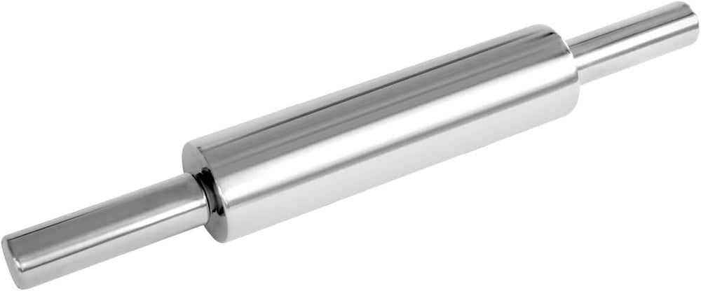 FMprofesional Teigroller aus vysoce kvalitní Edelstahl, Nudelholz als Backzubehör, Backrolle zum Teigrollen, všestranný Teigwalze - stabilní a odolný (Rozměry: Ø 6 x 47,5 cm), Množství: 1 kus