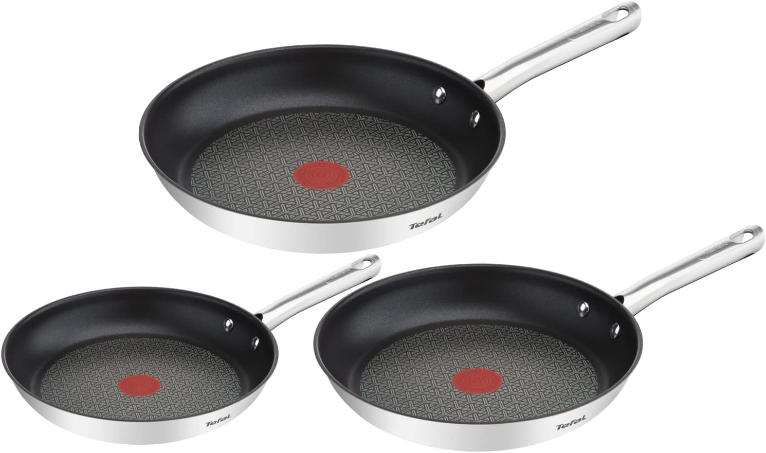 TEFAL DUETTO Sada pánví 3 kusy 20/24/28 cm, indukce Hrnce a pánve Naty Shop Výchozí název